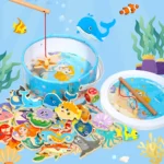 Montessori Wooden Fishing Toy for Kids - Image 4