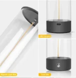 Creative Minimalist Magnetic Lamp LED Touch Control Desk Lamp Rechargeable - Image 3