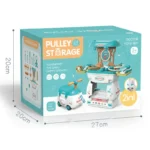 2-in-1 Kids Doctor Playset Toy Kit - Image 4