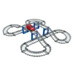 Kids Electric Speed Rail Car Track Toy - Image 2