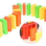 Kids Domino Train Car Set(80Pes) - Image 3