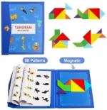 Magnetic Puzzle Book – Early Learning Toy - Image 2