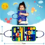 Kids Busy Book Montessori Toys with Sensory Activities