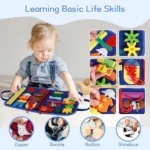 Kids Busy Book Montessori Toys with Sensory Activities - Image 2