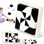 Puzzle Blocks for Kids,Education Puzzle Toy with Storage