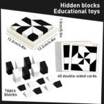 Puzzle Blocks for Kids,Education Puzzle Toy with Storage - Image 3