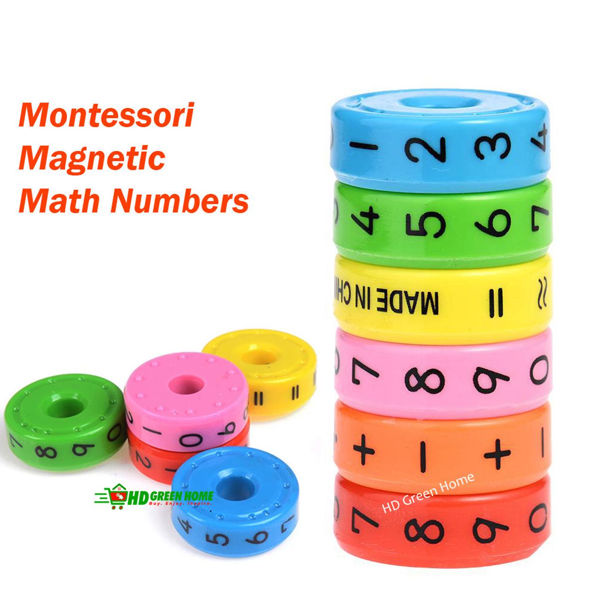 3edd2e3747c0dda5dbffd1b85dfb93ee Educational Magnetic Math Spin 6 pcs for Children - Image 1