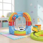 DIY Track Electronic High-Speed Rail Train Building Blocks Cube (23PCS Set) - Image 3