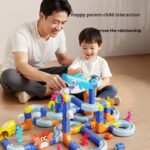 Magnetic Racing Tracks Shark Electric Toys for Kids (85 pcs set ) - Image 2