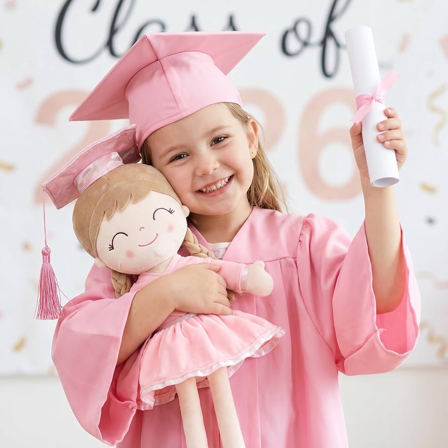 81qFx3reTmL._AC_UF894,1000_QL80_ Class of 2026 Graduation Doll Soft Plush with Gift Bag - Image 1