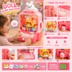Rabbit Electronic Arcade Claw Machine for Kids - Image 2
