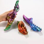 Fidget Egg Super Smooth 3D Printed Dragon (2 PCS) - Image 2
