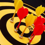 Magnetic Roll-Up Dartboard Set - Image 2