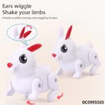 Baby Flashing Led Light up Toys Rabbit Talking Dolls for Kids - Image 2