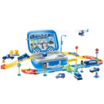DIY Suitcase Police Parking Briefcase Play Set - Image 2