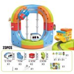 DIY Track Electronic High-Speed Rail Train Building Blocks Cube (23PCS Set)