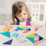 Creative Magnetic Tangram Puzzle Set For kids - Image 2