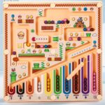 Magnetic Color Number Maze Montessori Toys - Image 2