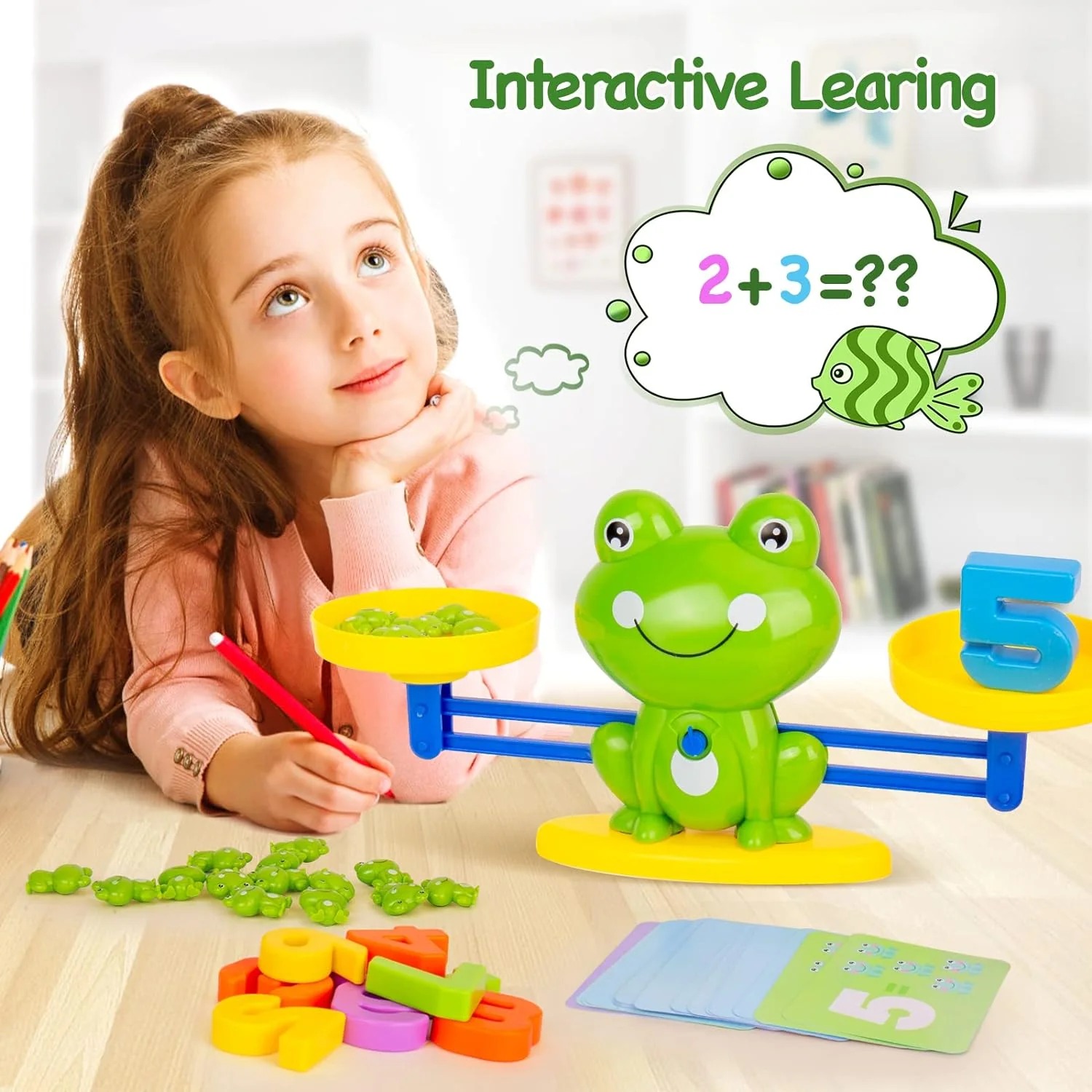 imgi_119_71mRZgq6OvL._AC_SL1500 Frog Balance Math Game Educational Toys - Image 1