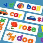 Wooden English Alphabet Cognition Spelling Puzzle Toy - Image 2