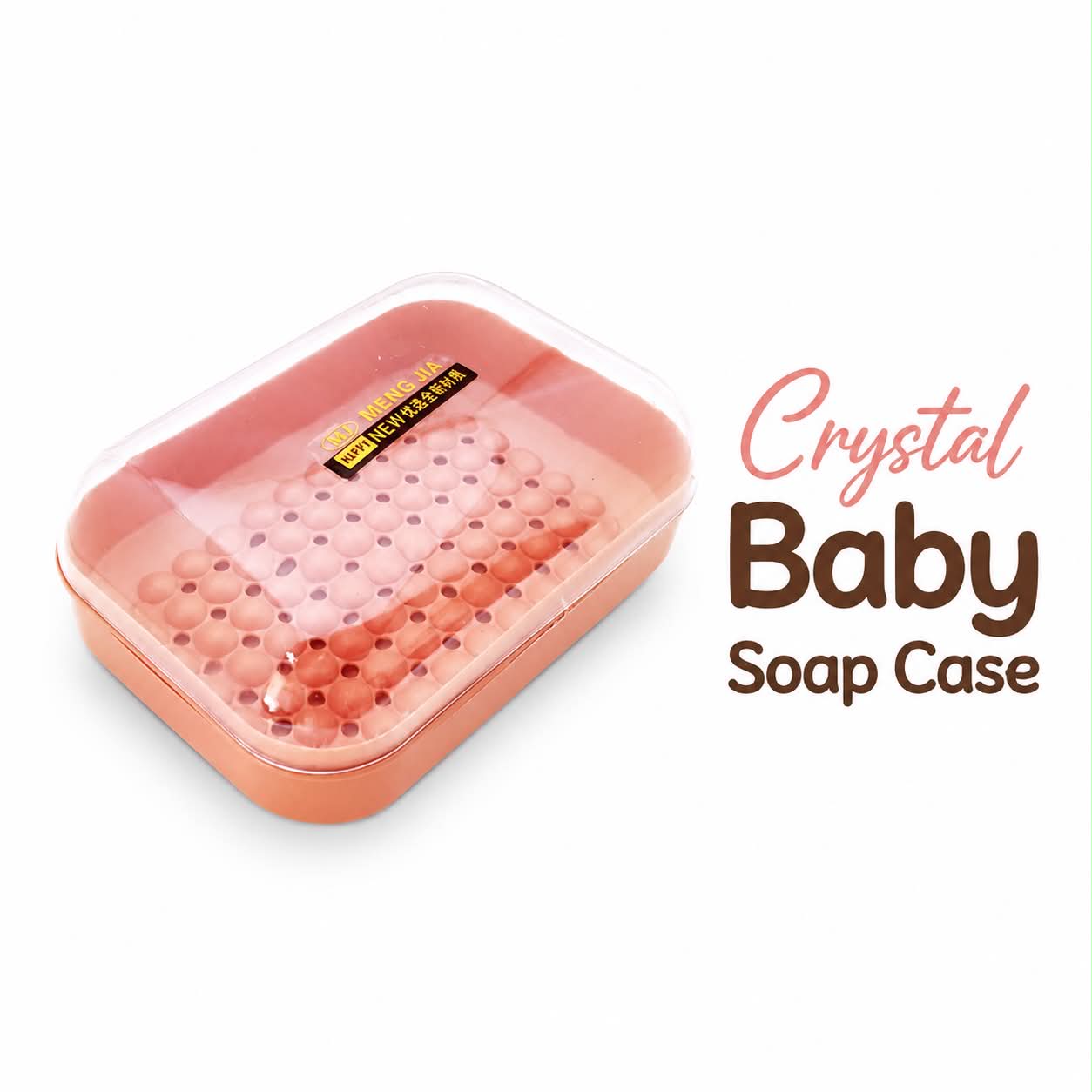 02ba7b8c-99e2-453d-87eb-fd0b83070fb6 Crystal Baby Soap Case - Image 1