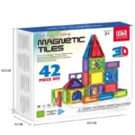 42PCS Big Size Magnetic Building Tiles - Image 2