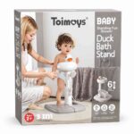 3-in-1 Baby Duck Bath Stand – Adjustable Height & Anti-Slip Base - Image 3
