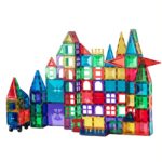 91-Pcs 3D Educational Magnetic Building Tiles Toy Set
