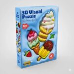 120-PCS-3D Visual Puzzle (Ice Cream Theme) - Image 2