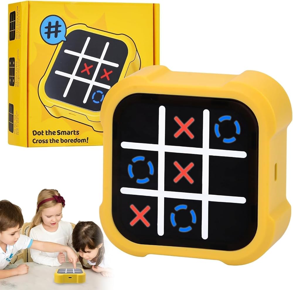Fun Tic-Tac-Toe Game – Interactive Strategy Board Game for Kids & Family Interactive Digital Tic Tac Toe Game for Kids - Image 1
