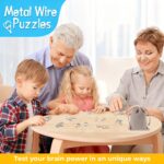 Metal Montessori Puzzle Solving (16 Pcs Set) - Image 2