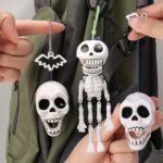 Key Pendant Halloween Skull Key Chain (2 PCS )