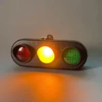 Sound & Light Traffic Light Keychain Toy - Image 2
