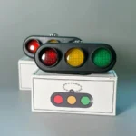 Sound & Light Traffic Light Keychain Toy