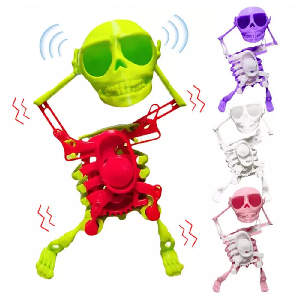 s-l1200 Dancing and Swinging 3D Skull Toy - Image 1