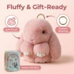 Handmade Soft Bunny Charms with box