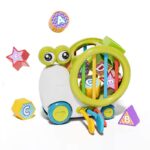 Baby Snail Sensory Shape Sorter Blocks