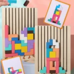Classic Family Wooden Puzzle Game - Image 3