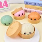 Colorful Cute Dumpling TPR Squeeze Toy -1 PCS