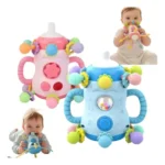 Kids Multi Function Teething Soothing Bottle Toys(1 PCS) - Image 2