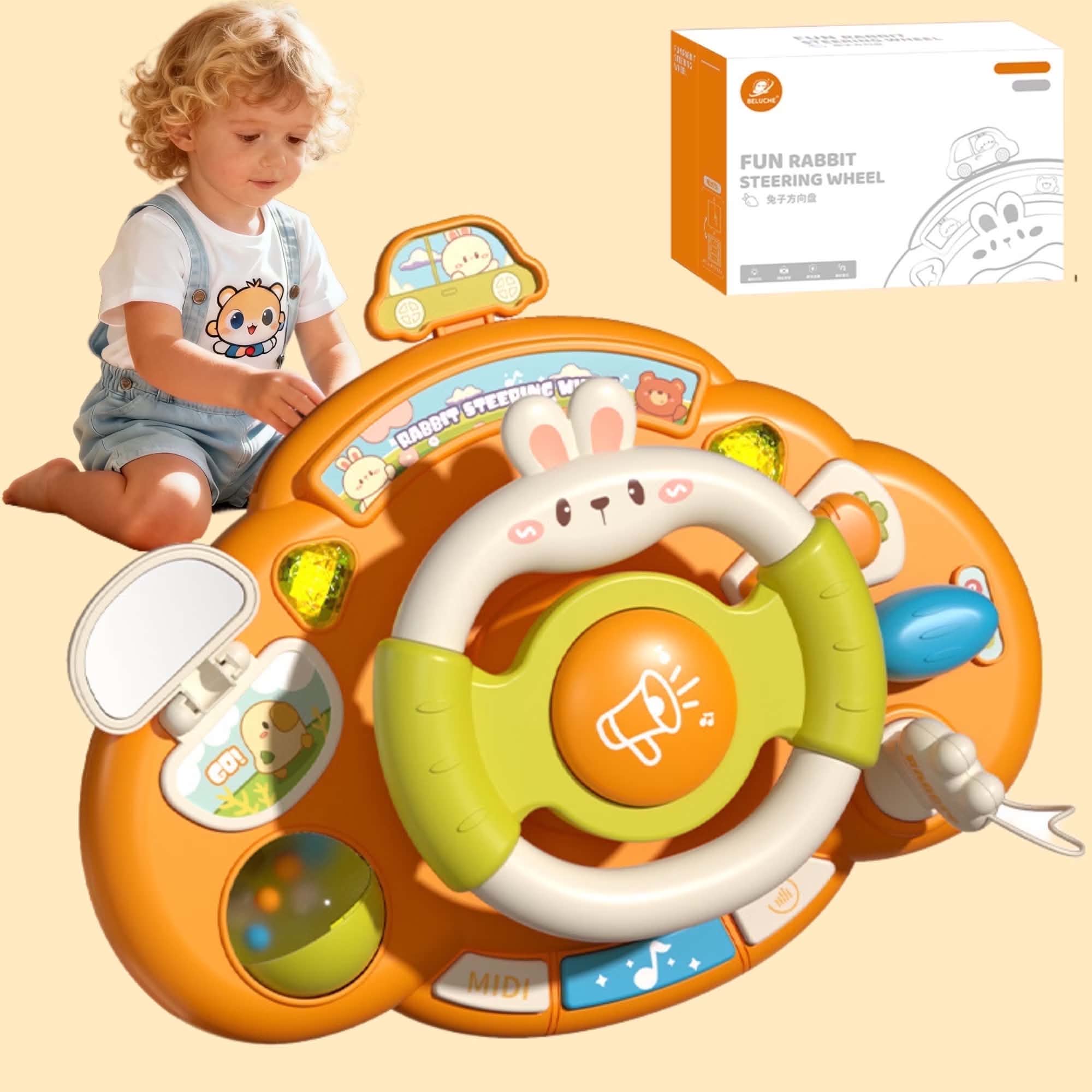 ca6ac35e-00f6-4d77-9d3d-b9da284d48fa Fun Rabbit Staring Wheel For kids - Image 1