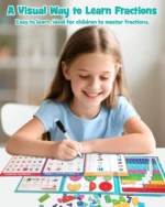 Magnetic Fraction Educational Puzzle Demonstration Book - Image 2