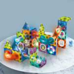 98pcs Colorful Magnetic Building Blocks - Image 2
