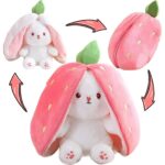 2-in-1 reversible bunny plush toy For Baby - Image 2