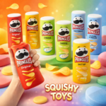 2 PCS Pringles Can Squishy Stress Relief Fidget Toy